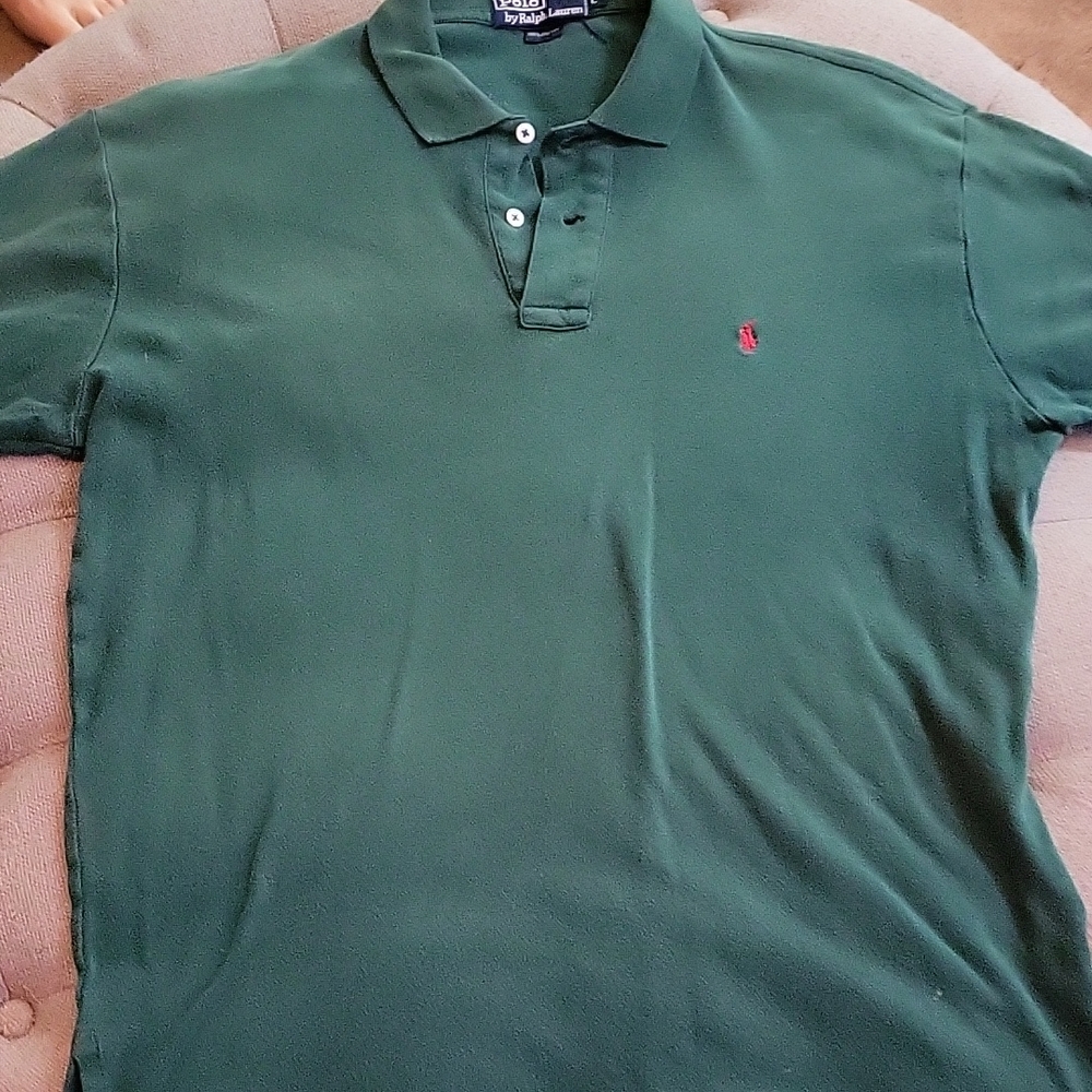 Polo by Ralph Lauren Men's Forest Green Polo Shirt